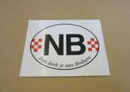 NB sticker Dan denk je aan Brabant, Verzenden, Nieuw, Bedrijf of Vereniging