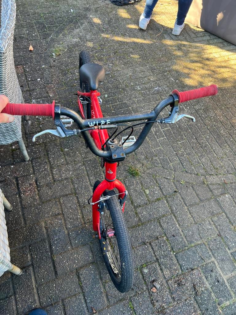 BMX Fiets voor 7-8 jarige, Fietsen en Brommers, Fietsen | Crossfietsen en BMX, Ophalen, Staal, Stuur 360° draaibaar, 16 tot 20 inch