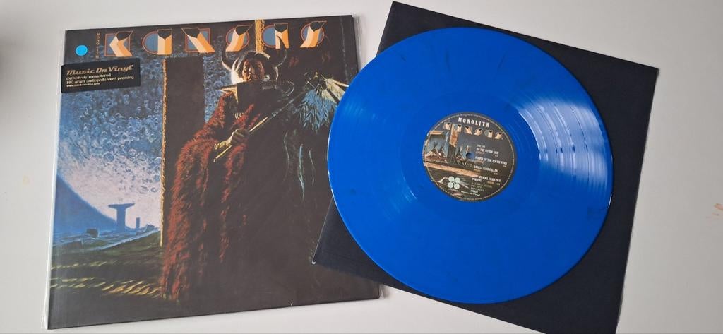 KANSAS MONOLITH BLUE VINYL LIMITED NUMBERED EDITION new, Cd's en Dvd's, Vinyl | Rock, Ophalen of Verzenden, Nieuw in verpakking