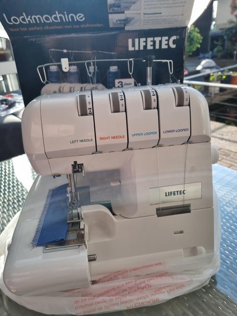 LIFETEC Lockmachine, Ophalen of Verzenden, Zo goed als nieuw, Lockmachine, Overige merken