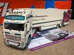 TEKNO VOLVO JANSSEN FLOWEREXPORT, Hobby en Vrije tijd, Modelauto's | 1:50, Ophalen of Verzenden, Zo goed als nieuw, Bus of Vrachtwagen