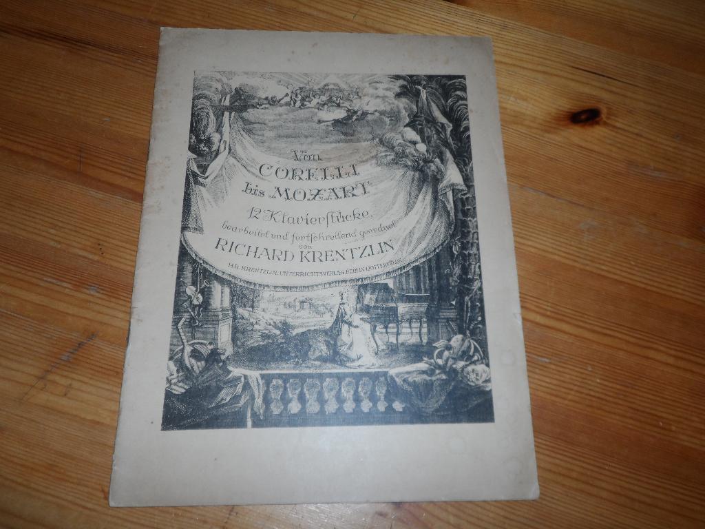 Von corelli bis mozart - richard krentzlin, Gebruikt, Klassiek, Ophalen of Verzenden, Artiest of Componist