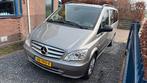 Mercedes-Benz Vito 2013 V6 marge 122 CDI dubbelcabine, Auto's, Bestelauto's, Automaat, Euro 5, Zwart, Bruin
