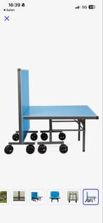 Dione S600o Tafeltennistafel - Inklapbaar & Verrijdbaar, Sport en Fitness, Tafeltennis, Ophalen of Verzenden, Gebruikt, Tafel Outdoor