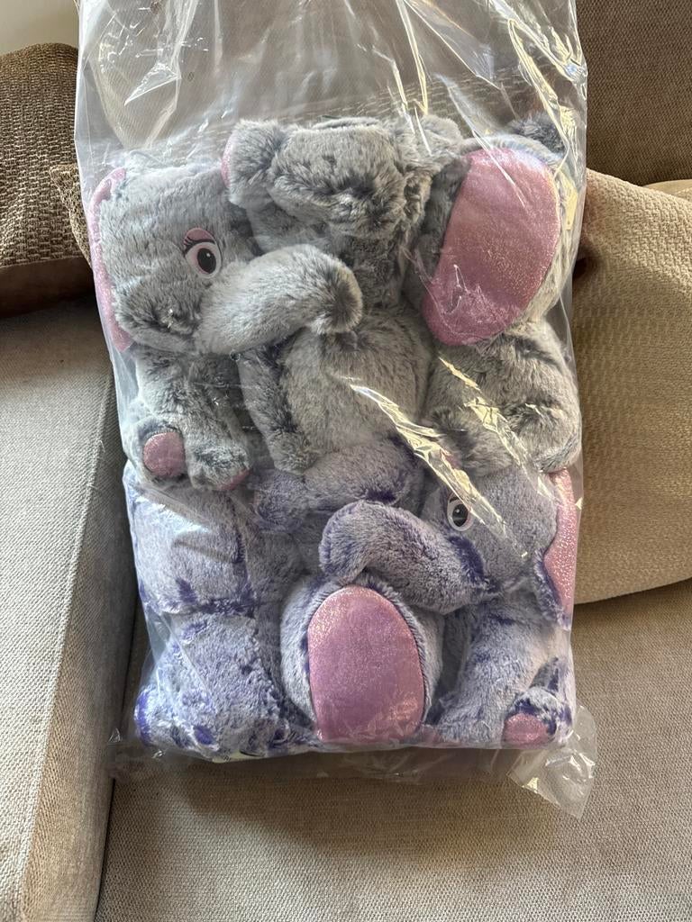 Diverse knuffels: Olifanten, honden en meer!, Ophalen of Verzenden, Nieuw, Olifant
