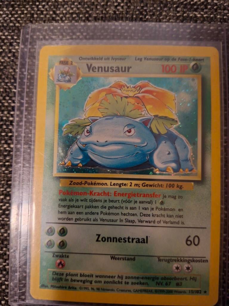 Venusaur Nederlands, Ophalen of Verzenden, Zo goed als nieuw
