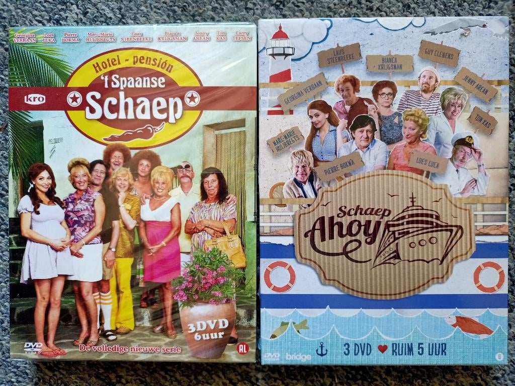 't Spaanse Schaep en Schaep Ahoy vanaf ..., Cd's en Dvd's, Alle leeftijden, Boxset, Ophalen of Verzenden, Zo goed als nieuw