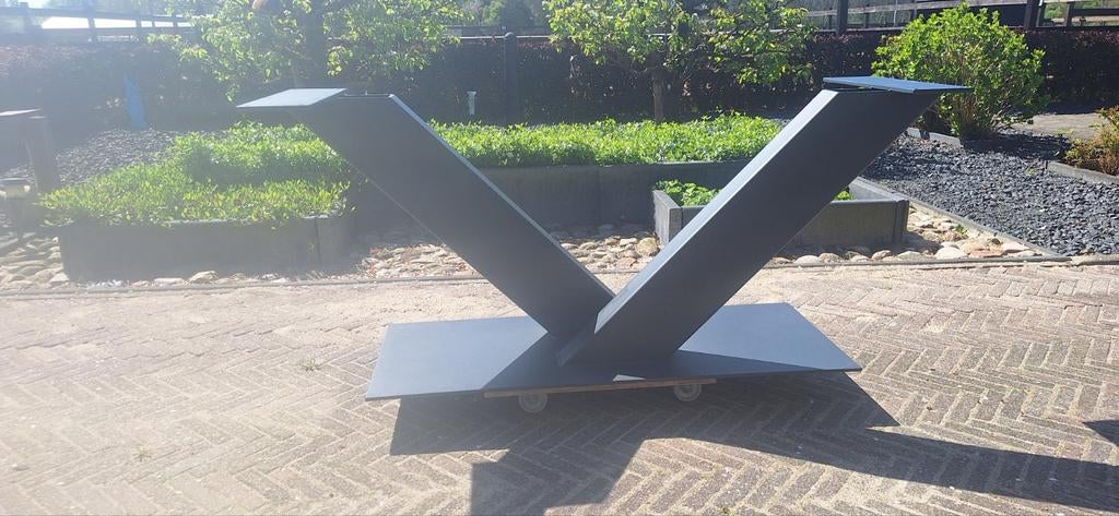 Zeer mooie zware tafelpoot, Huis en Inrichting, Tafels | Eettafels, Ophalen, 50 tot 100 cm, Rond, 50 tot 100 cm