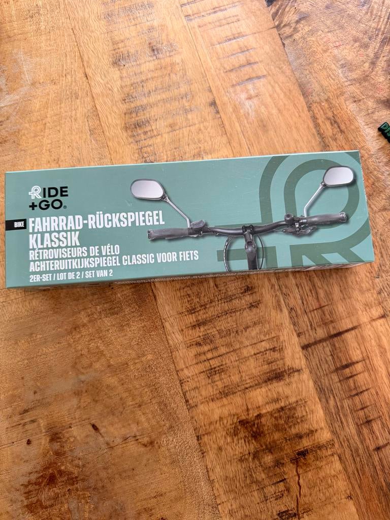 Ride + Go fiets achteruitkijkspiegel set, Ophalen of Verzenden, Nieuw