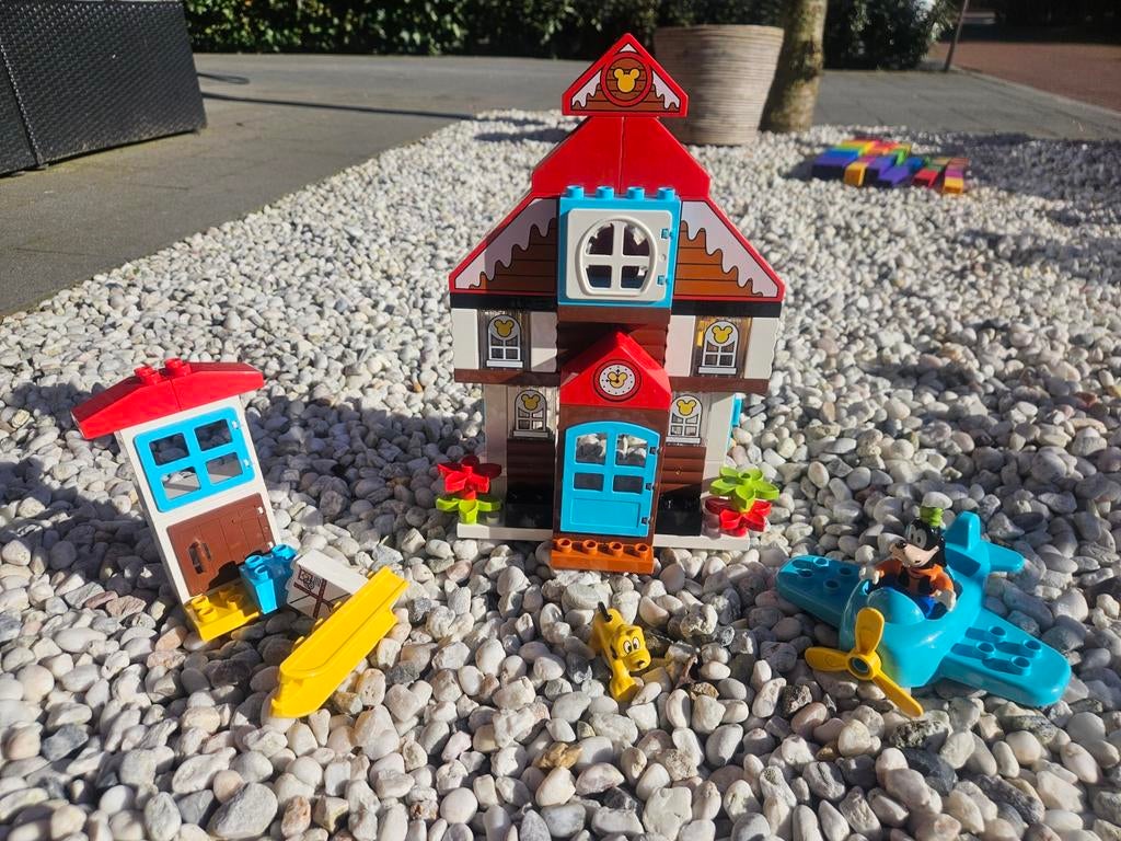Duplo Mickey Mouse vakantiehuis - complete set, Kinderen en Baby's, Speelgoed | Duplo en Lego, Ophalen of Verzenden