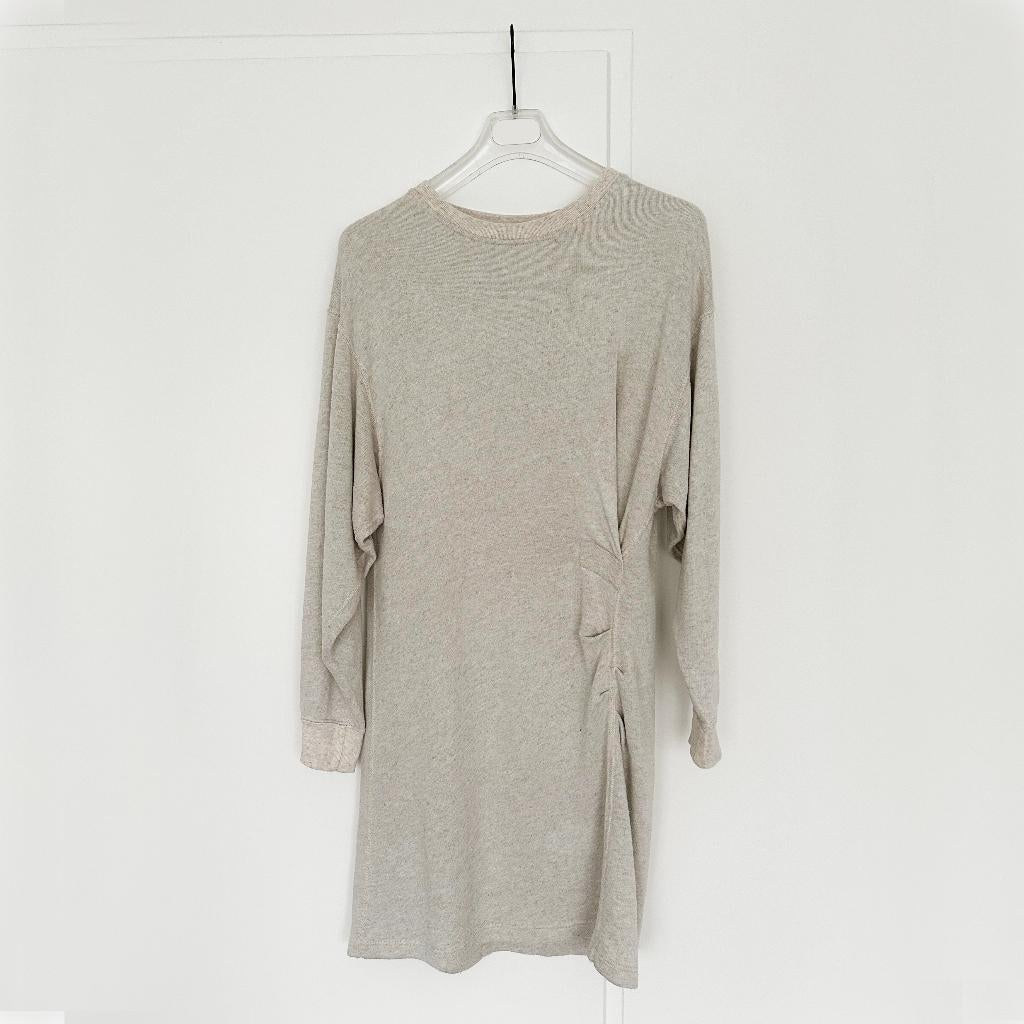 Mooie Isabel Marant Jurk - 97 (Maat 42) € 95,-, Kleding | Dames, Isabel Marant, Beige, Maat 42/44 (L), Ophalen of Verzenden