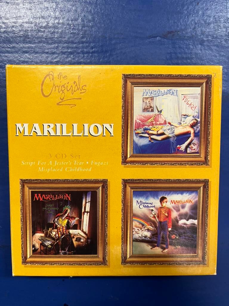 Marillion ‎– The Originals - 3CD Set, Ophalen of Verzenden, Gebruikt, Progressive