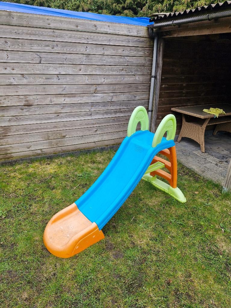 Feber glijbaan slide plus met wateraansluiting, Ophalen, Gebruikt, Glijbaan