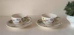 2 Gien Provence ontbijtkop en schotels, Ophalen of Verzenden, Zo goed als nieuw, Overige stijlen, Kop(pen) en/of Schotel(s)