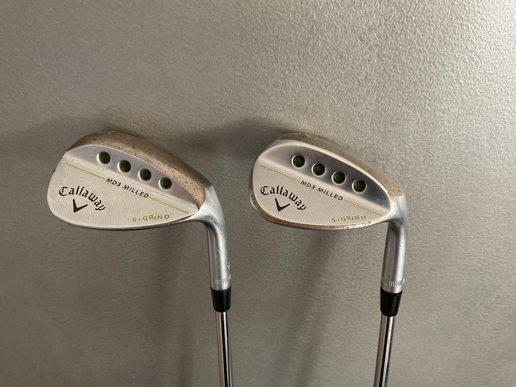 Callaway Mack Daddy wedges 54, 58 graden., Sport en Fitness, Golf, Ophalen of Verzenden, Gebruikt, Set, Callaway