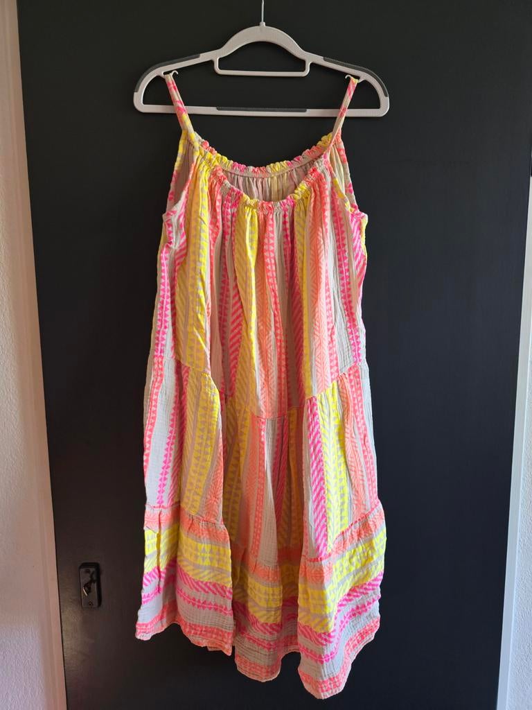 Jurk neon 40 42 44, Kleding | Dames, Jurken, Maat 42/44 (L), Nieuw, Ophalen of Verzenden, Roze