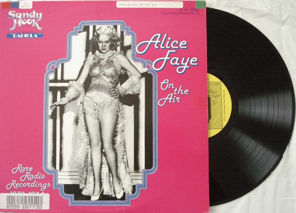 Alice Faye - On the Air, Ophalen of Verzenden, Gebruikt, 12 inch
