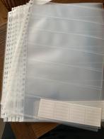 Insteekhoezen, showtassen  - Transparant ringband, Ophalen of Verzenden