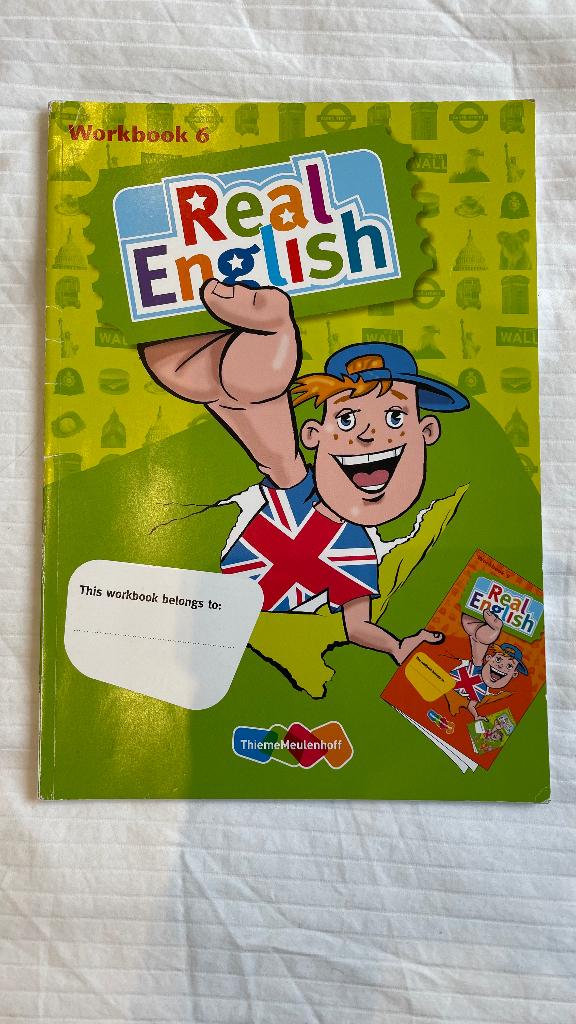 Real english workbook 6 groep 6 NIEUW, Ophalen of Verzenden, Nieuw, Overige niveaus, Engels