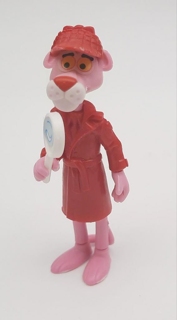 Pink Panther als Sherlock Holmes Ferrero uit 1989, Verzamelen, Poppetjes en Figuurtjes, Zo goed als nieuw, Ophalen of Verzenden