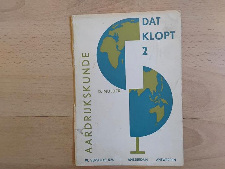 Aardrijkskunde 16 puzzeltjes Dat klopt deel 2 uit jaren 70, Boeken, Schoolboeken, Gelezen, Aardrijkskunde, Overige niveaus, Ophalen of Verzenden