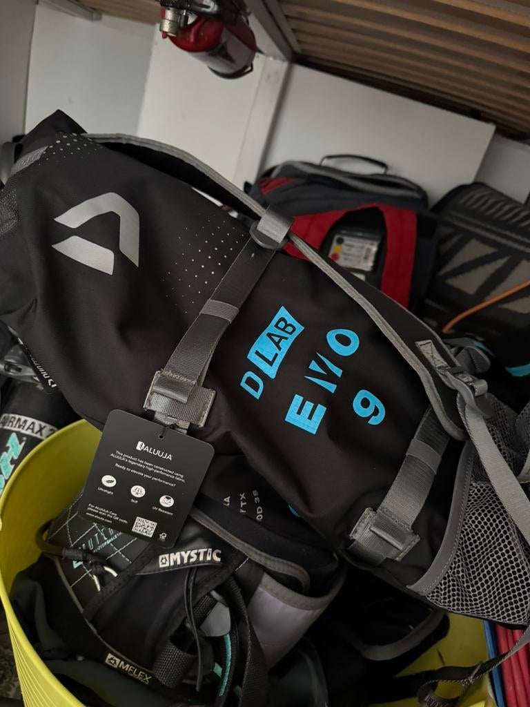 Duotone Evo D/LAB 9m 2026 zgan, Watersport en Boten, Kitesurfen, Zo goed als nieuw, 9 m², Geen board, Ophalen of Verzenden