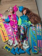 Barbie & Midge Wintersport vintage Mattel, Ophalen of Verzenden, Zo goed als nieuw, Pop
