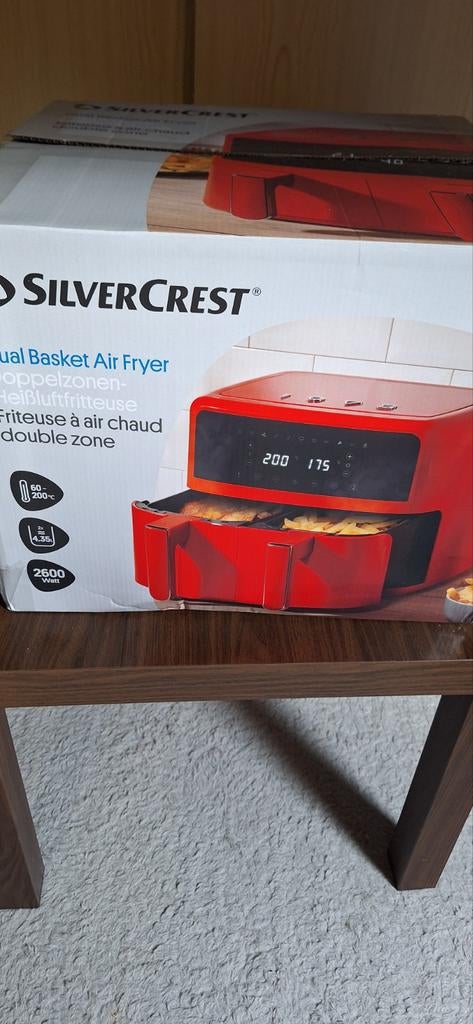 Air fryer, Ophalen, Nieuw