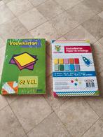 vouwblaadjes 200 vel  en vouw karton 80 vel, Ophalen of Verzenden, Nieuw