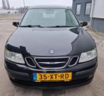 Saab 9-3 1.8 T Sport Estate 2007 Zwart, Auto's, Saab, Stof, Beige, 4 cilinders, 1435 kg