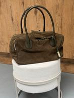 Abro leren tas - chocoladebruin, Sieraden, Tassen en Uiterlijk, Tassen | Damestassen, Ophalen of Verzenden, Zo goed als nieuw