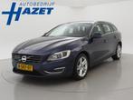 Volvo V60 2.4 D6 AWD PLUG-IN HYBRID SUMMUM 285 PK + LEDER /, Auto's, Volvo, Automaat, Blauw, Vierwielaandrijving, Traction-control