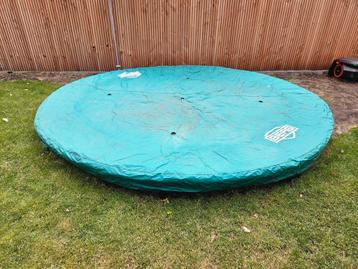 Berg trampoline afdekhoes 330 groen beschikbaar voor biedingen