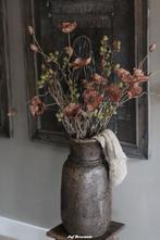 Boeket 'poppy bundle' Brynxz, alnus grande, zijdebloemen, Nieuw, Ophalen of Verzenden, Info@jufbrocante.nl, Info@jufbrocante.nl