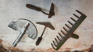 Tuin Gereedschap Set: Hark, Schoffels, Kantsteker beschikbaar voor biedingen