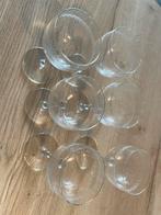 Set van  9 vintage wijnglazen, Antiek en Kunst, Antiek | Glas en Kristal, Ophalen of Verzenden