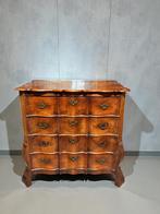 Antieke Nederlandse walnoot commode / ladenkast # 9761, Huis en Inrichting, Ophalen, Gebruikt, C, C