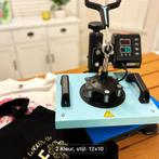 Professional heavy duty heat press machine, Hobby en Vrije tijd, Kledingapplicaties en Hotfix, Ophalen of Verzenden, Zo goed als nieuw