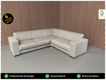 GRATIS LEVERING Hoekbank Grijs 270x240 GEREINIGD beschikbaar voor biedingen