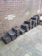 Gratis dakpannen en stoeptegels, Ophalen, Gebruikt, Steen of Klei, Zwart