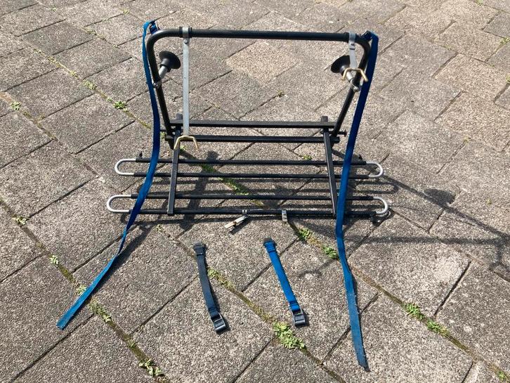 Fietsendrager vw kever, Auto diversen, Fietsendragers, Gebruikt, Achterklepdrager, 2 fietsen, Ophalen