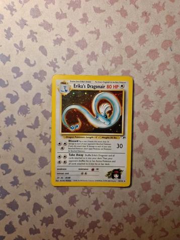 Erika's Dragonair 4/132 Gym Hero's Challenge 2000 Wotc beschikbaar voor biedingen