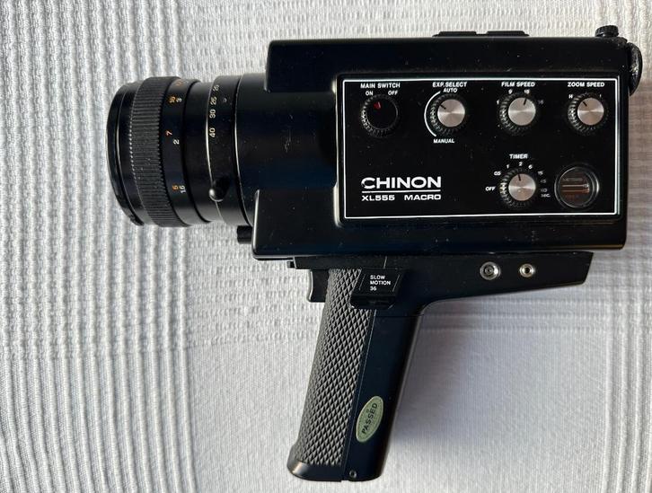 Filmcamera Chinon XL555 Macro, super 8 Kodak., Verzamelen, Fotografica en Filmapparatuur, Filmcamera, 1960 tot 1980, Ophalen of Verzenden
