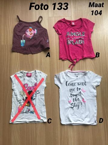 Shirt meisje maat 104 Zgan *foto 133* beschikbaar voor biedingen