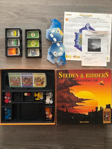 Steden en Ridders uitbreiding Kolonisten van Catan hout beschikbaar voor biedingen