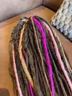 Hippe Dreads dreadlocks set, Ophalen of Verzenden, Zo goed als nieuw, Pruik of Haarverlenging