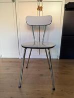 Formica vintage stoelen, Ophalen, Zo goed als nieuw, Grijs, Vier