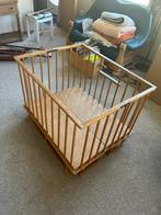 Vintage inklapbare box, Kinderen en Baby's, Boxen, Ophalen, Gebruikt, Rechthoekig