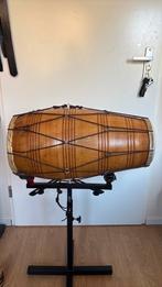Mango hout dholak, Muziek en Instrumenten, Percussie, Ophalen of Verzenden, Zo goed als nieuw, Trommel