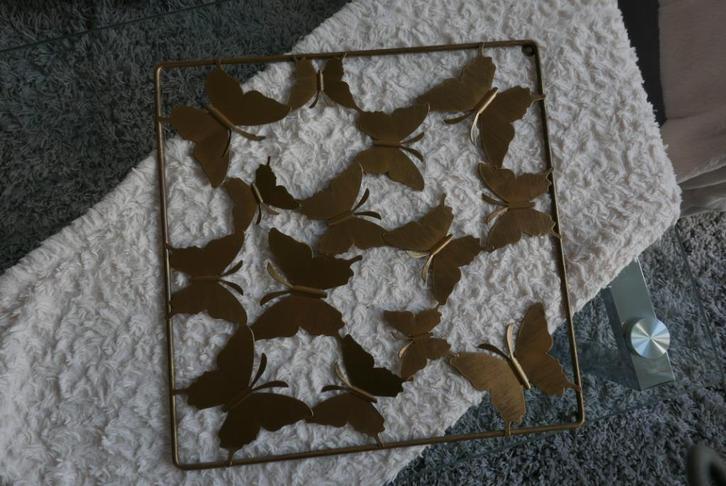Vlinders muur accessoire, Huis en Inrichting, Woonaccessoires | Wanddecoraties, Nieuw, Ophalen